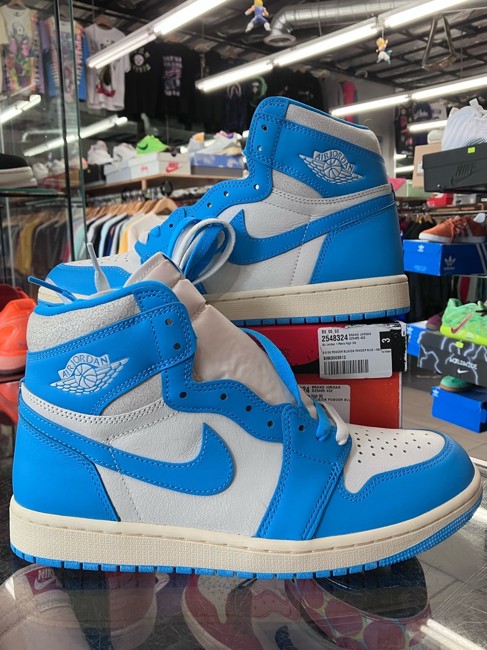 Air Jordan 1 Retro High OG UNC Reimagined Size 9.5